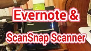 Quick Start Guide to Fujitsu Scan Snap & Evernote