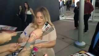 Rachel Keller of Fargo Signing Autographs For Fans in Hollywood