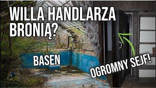 OPUSZCZONA WILLA Ekipy HANDLARZA BRONIĄ Wielki SEJF W PIWNICY