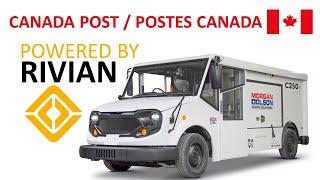 Rivian Powered Postal Van for Canada (Morgan Olson C250e)