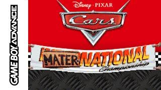 [GBA] Cars Mater-National Championship (2007) Longplay