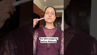 Easy dry skin prepping steps #makeup #makeuptutorial #bridalmakeup #makeupshorts #makeupacademy