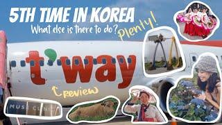T-way review to Korea!Visiting Korean Folk Village & eating raw marinated crabs +first laser session