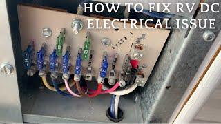 Fixed RV DC Electrical Issue | No DC Power on "House" Battery Solved