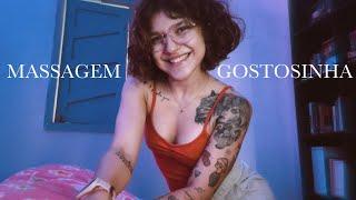 ASMR ~ Massagem nas costas ULTRA RELAXANTEpara acabar de vez com sua dor