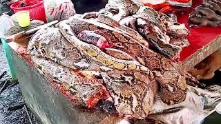 Very strange Meat market of China! See it to believe it