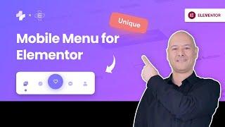 How to make Custom Mobile Menu in Elementor | Sticky Bottom Menu Bar | Hamburger Mobile Menu