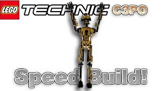 Speed Build & Review LEGO Technic C3PO | 8007