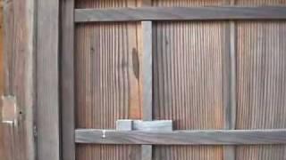 ‍️ Old Japan Wooden Door - Amado - Softypapa Adventures - Walking in Japan