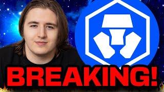 CRYPTO.COM BREAKING! (CRO COIN PRICE PREDICTION!)