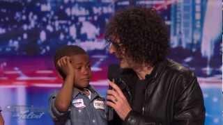 Howard Stern Makes Seven Year Old Cry on America's Got Talent!