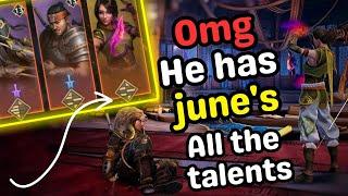 My Experience Fighting an Opponent with june all talents  How is she ? || Shadow Fight 4 Arena