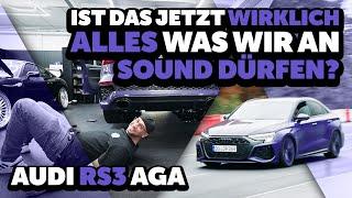 JP Performance - Ist das alles was wir an Sound noch dürfen? | Audi RS3 Abgasanlage
