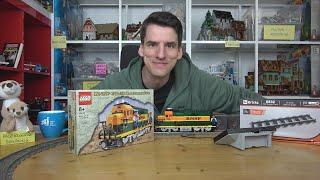 Stromführende Schienen und eine schöne BNSF GP-38!  Fx Bricks 8832 & LEGO® 10133