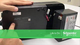 Replacing Battery in Back-UPS ES UPS | Schneider Electric Support