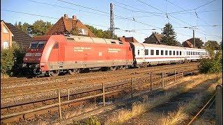 Baureihe 101 mit IC bei Aschendorf September 2018 / DB class 101 in Aschendorf (Germany)