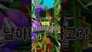 그로우어가든에 이게 날라다닌다고?!  #로블록스