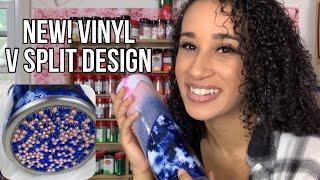 Creating a pattern vinyl and glitter design, glitter butt tutorial, Scatter method rhinestones