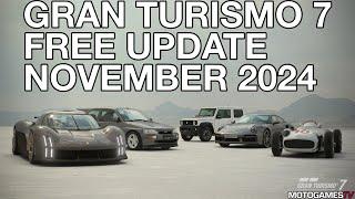 Gran Turismo 7 - November 2024 Free Update (Update 1.54) Trailer & Screenshots