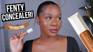 FENTY BEAUTY WE'RE EVEN HYDRATING CONCEALER | OILY SKIN | REVIEW + WEAR TEST!