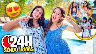 Maria Clara e Marcelinha 24 horas sendo irmãs!!!