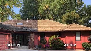 Minneapolis MN Cedar Roof Cleaning