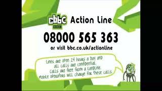 RARE CBBC Action Line Slide 2010