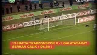 2008 şampiyonlugu Galatasarayın son dk golleri