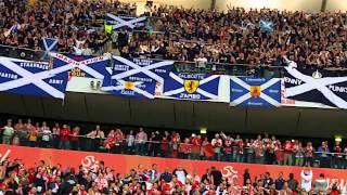 Flower of Scotland - Tartan Army - Poland v Scotland, Warsaw,