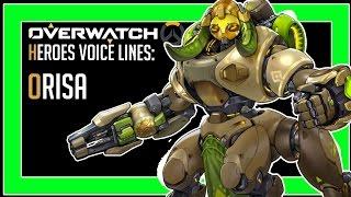 Overwatch - Orisa All Voice Lines