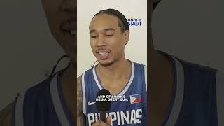 Chris Newsome on playing alongside June Mar Fajardo in Gilas Pilipinas | #OSOnTheSpot