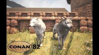 Conan Exiles S02E82 : Pet Food, Shadebloom & Greater pets