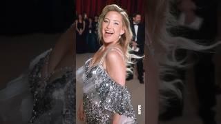 Love her laugh at the end!  #KateHudson #oscars #glambot #bts #livefrome