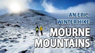 Epic Winter's Day in the Mourne Mountains, NORTHERN IRELAND