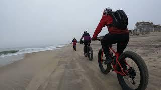 30 Minutes Virtual Fat Biking Beach Ride | JERSEY SHORE | Indoor Cycling/Spinning Workout Video