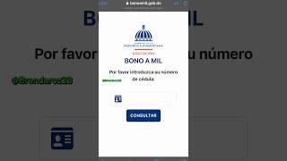 Como consultar o registrarte para el bono escolar 2024 / bono a mil