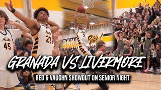 Granada vs Livermore | Red Taylor & Vaughn Long SHOWOUT at Senior Night!