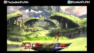 Flip-Reaper Z vs. DeMoNFLiP84 on Super Smash Bros. for Wii U