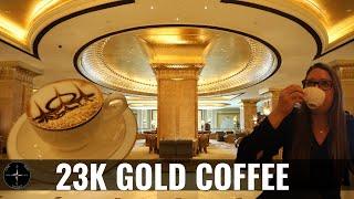 EMIRATES PALACE Abu Dhabi (Trying GOLD COFFEE)