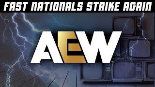 Misleading AEW fast nationals strike again | TV ratings