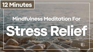 12 Minute Breathing Meditation For Stress Relief | An Easy Breath Focused Mindfulness Meditation