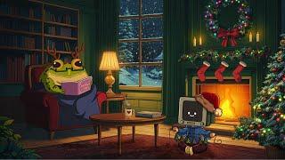 cozy christmas night  stop overthinking, relaxing music [chill lo-fi hip hop beats]