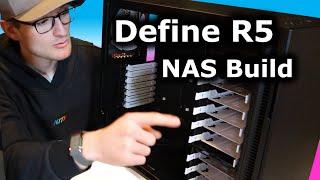 DIY NAS Build in Fractal Define R5!!! Still the Best Case