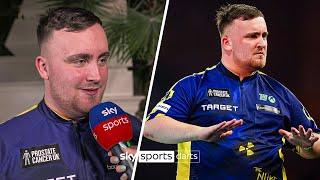 Luke Littler on THAT nine-darter attempt and the best set of darts ever? 