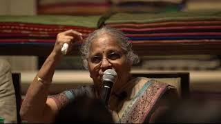 Mrs Sudha Murthy on Three Thousand Stitches. Talk with Mr Radharaman, CEO, The House of Angadi