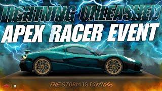 LET'S BEAT THE LIGHTNING UNLEASHED EVENT WITH ME‼️ - APEX RACER GAMEPLAY