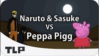 Mega Batallas: Naruto & Sasuke vs Peppa Pig