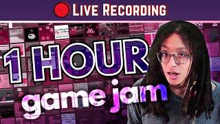 LIVE // 1-Hour Game Jam! (December 8th)