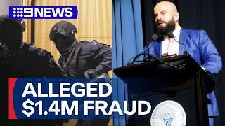 Sydney principal, contractor accused of stealing $1.4m | 9 News Australia