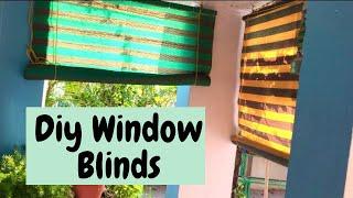 DIY Window Blinds